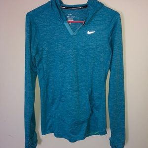 Nike women’s running half zip hoodie